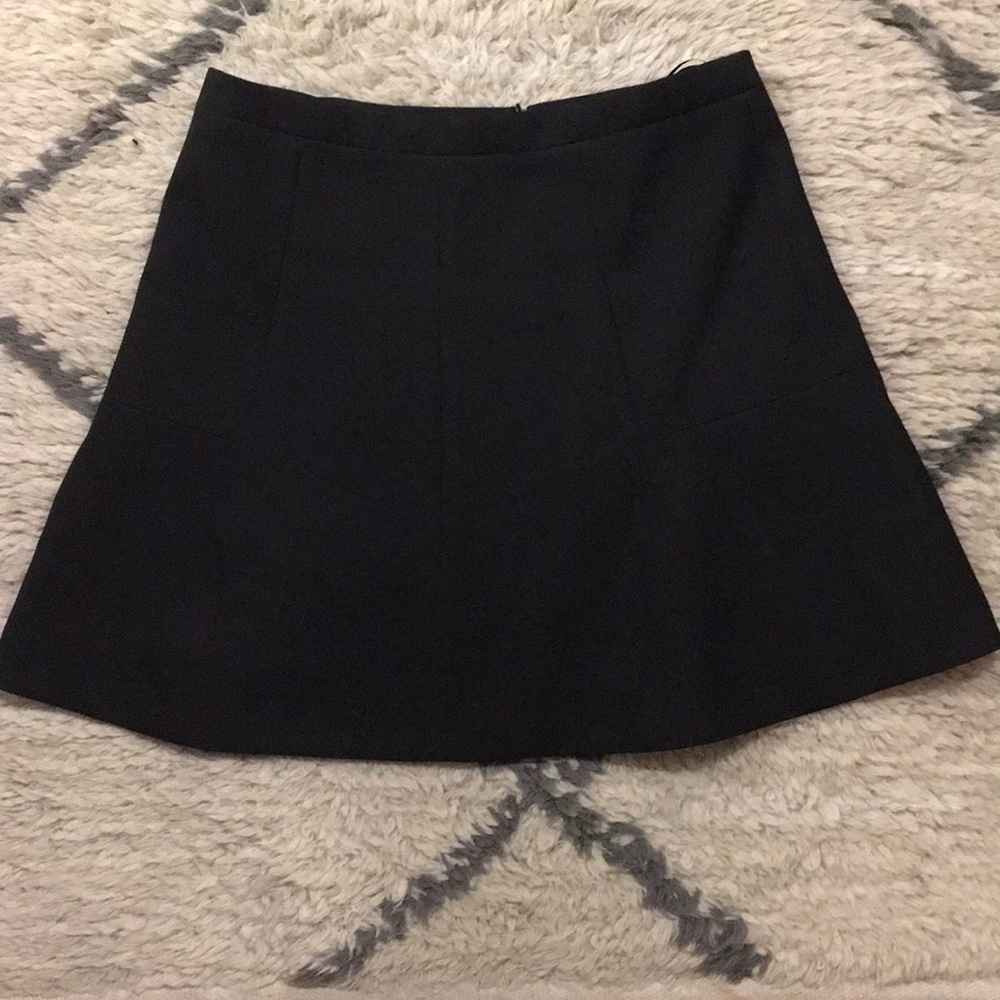 Fun and flirty J. Crew black mini skirt